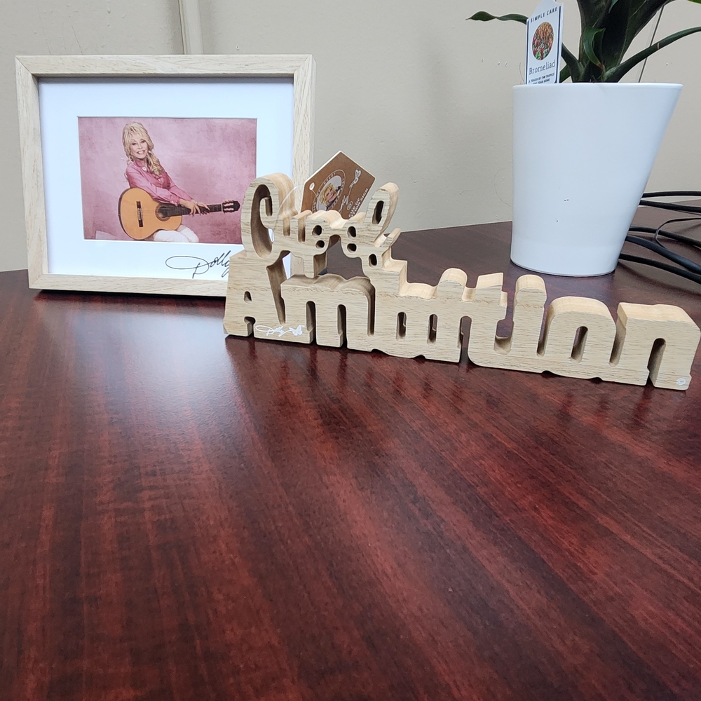 Dolly Parton Collection Picture Frame & Cup Of Ambition Wooden Sign